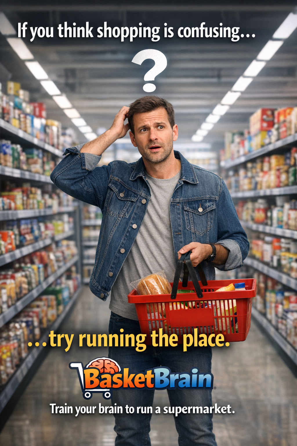 BasketBrain supermarket simulation